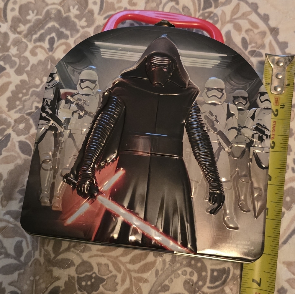 Imperial Toy LLC Star Wars Kylo Ren Stormtroopers Metal Lunchbox